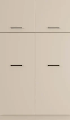 IMPULS KÜCHEN Mehrzweckschrank-Set »Warschau« Schuhschrank und Waschekorbschrank, Breite 120 cm, 3 Stk. tlg.
