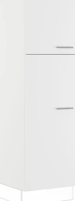 IMPULS KÜCHEN Schuhschrank »"Valencia & Tirana", Breite/Höhe: 60/190,7 cm, mit Schuhablagen« vormontiert, mit Drehtüren, mit verstellbarem Fachboden