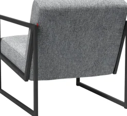 INNOVATION LIVING ™ Cocktailsessel »Vikko Designsessel, bequem, Industriedesign« moderner Stuhl, Sitz und Rücken aus hochelastischem Schaum