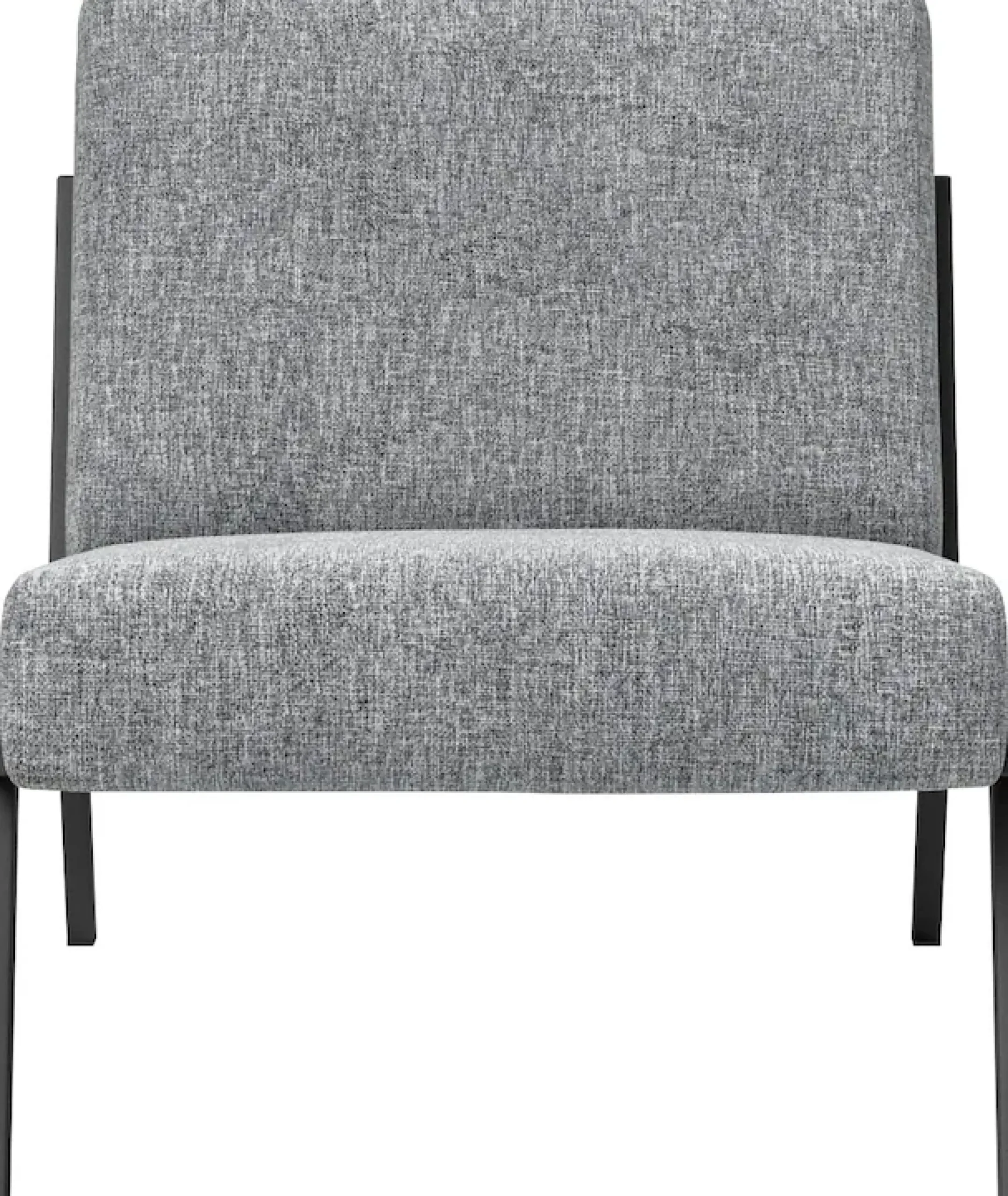 INNOVATION LIVING ™ Loungesessel »Vikko Designsessel, bequem, Industriedesign« Industriedesign mit schwarzen Metallbeinen