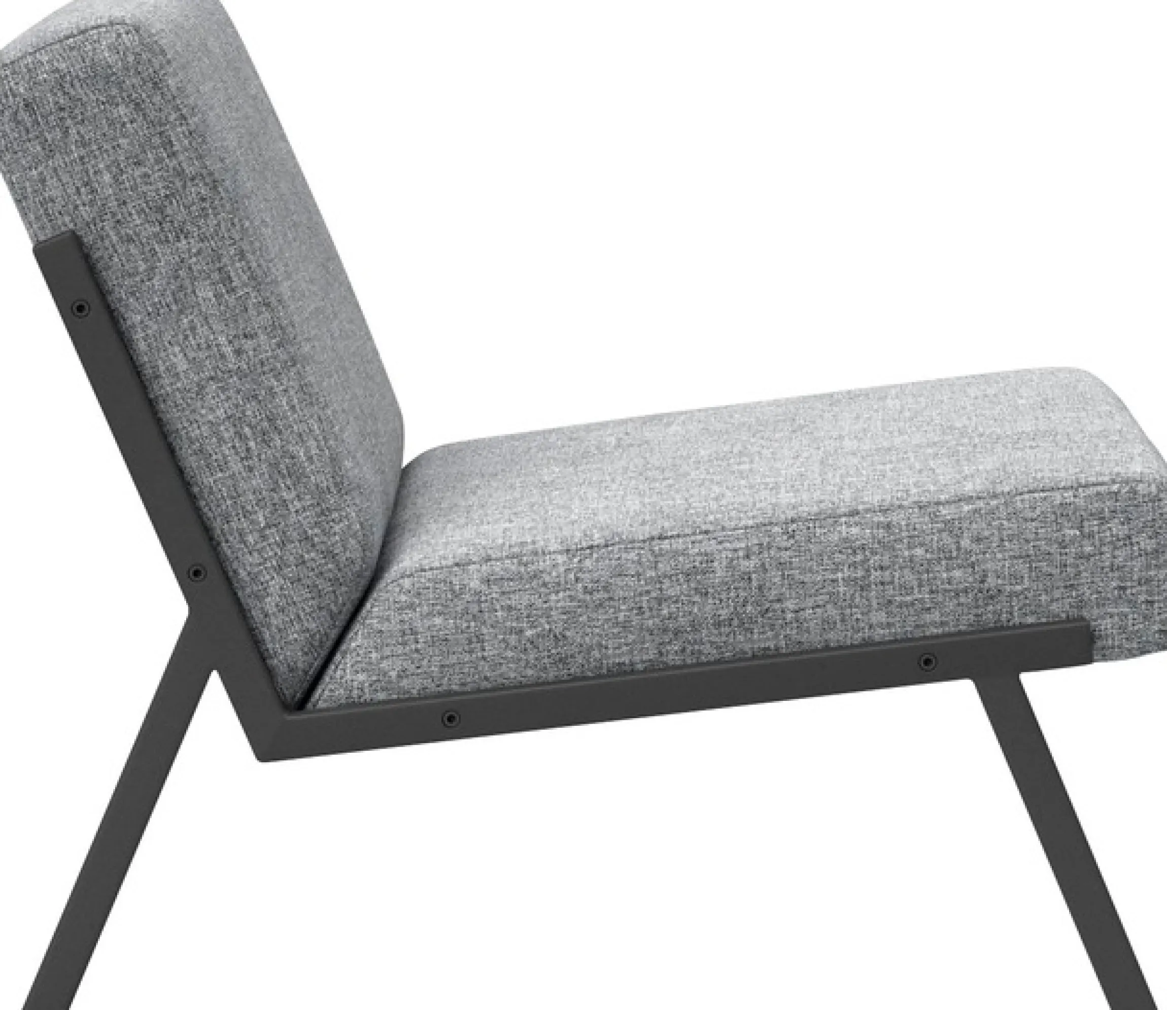 INNOVATION LIVING ™ Loungesessel »Vikko Designsessel, bequem, Industriedesign« Industriedesign mit schwarzen Metallbeinen