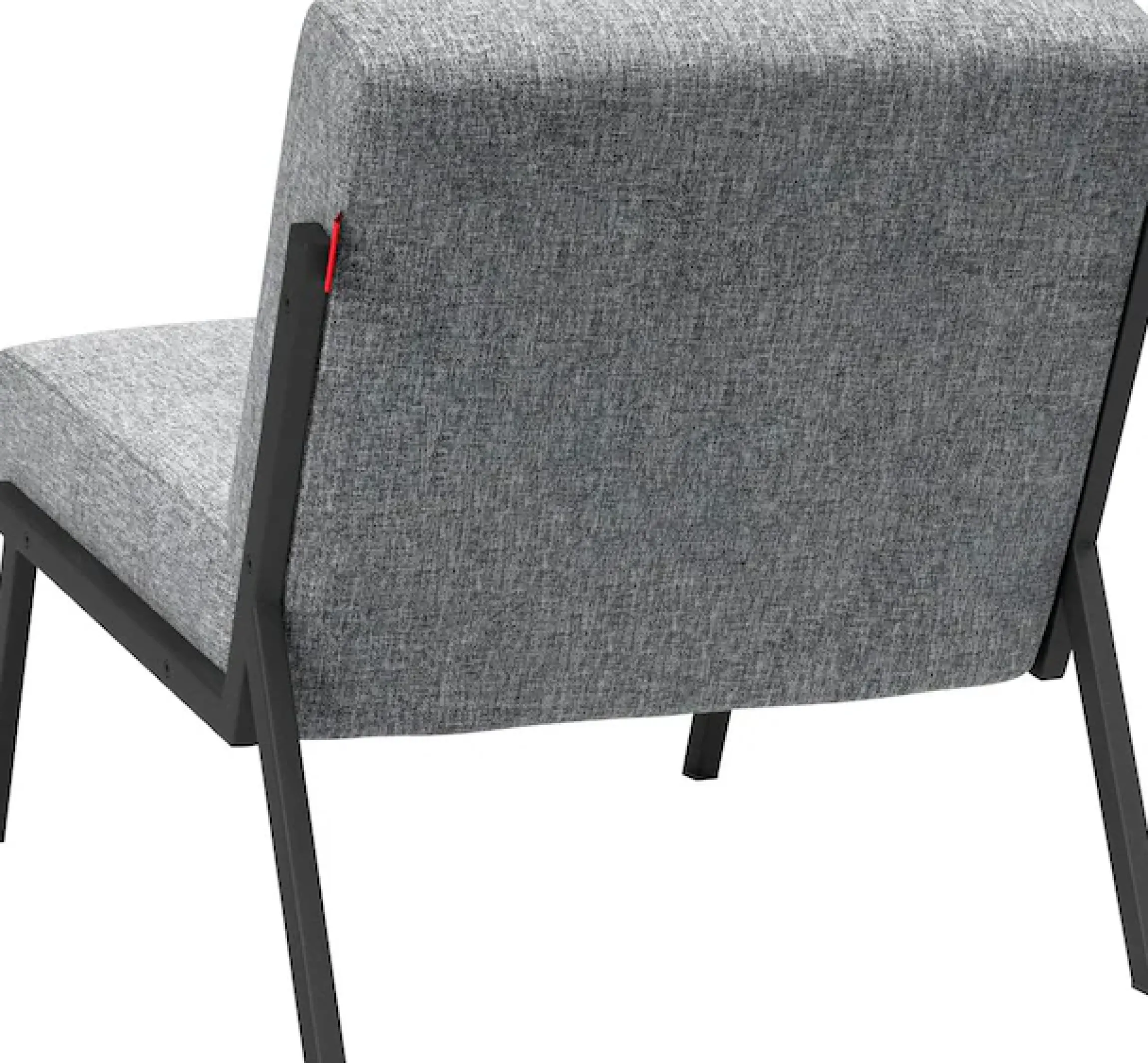 INNOVATION LIVING ™ Loungesessel »Vikko Designsessel, bequem, Industriedesign« Industriedesign mit schwarzen Metallbeinen