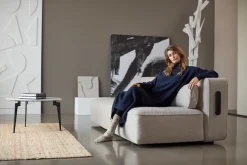 INNOVATION LIVING ™ Schlafsofa »YONATA hoher Sitz- & Liegekomfort, Breite 207cm, große Liegefläche« komfortable Taschenfederkernpolsterung, BreiteLiegefläche 200/145 cm
