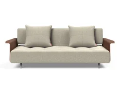 INNOVATION LIVING ™ Schlafsofa »Longhorn, Gästebett, Couch, Tagesliege, Bettsofa,« Schlaf-, Relax-, oder Sitzposition, Armlehnen, Liegefläche 140x200 cm