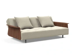 INNOVATION LIVING ™ Schlafsofa »Longhorn, Gästebett, Couch, Tagesliege, Bettsofa,« Schlaf-, Relax-, oder Sitzposition, Armlehnen, Liegefläche 140x200 cm