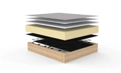 INNOVATION LIVING ™ Schlafsofa »Cubed Klappsofa, hochwertige Schlaffunktion, Design und extra Komfort« Frontauszug, sehr platzsparend, abgewinkelt Sitzen, waagerecht liegen