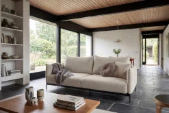 INNOVATION LIVING ™ Schlafsofa »MALLOY, Sofa mit Funktion - komfortabel & bequem, modernes Design« hohe Rückenlehne, schmale Armlehnen, inklusive Bettaufbewahrung
