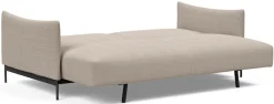 INNOVATION LIVING ™ Schlafsofa »MALLOY, Sofa mit Funktion - komfortabel & bequem, modernes Design« hohe Rückenlehne, schmale Armlehnen, inklusive Bettaufbewahrung