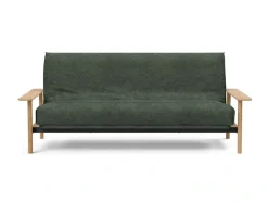 INNOVATION LIVING ™ Schlafsofa »Balder Softspring, stabile Armlehnen, bequem und komfortabel« vollwertiger Bettersatz, hochwertige Matratze durchgehendem Lattenrost