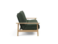 INNOVATION LIVING ™ Schlafsofa »Balder Softspring, stabile Armlehnen, bequem und komfortabel« vollwertiger Bettersatz, hochwertige Matratze durchgehendem Lattenrost