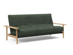 INNOVATION LIVING ™ Schlafsofa »Balder Softspring, stabile Armlehnen, bequem und komfortabel« vollwertiger Bettersatz, hochwertige Matratze durchgehendem Lattenrost