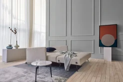 INNOVATION LIVING ™ Schlafsofa »Cubed Klappsofa, hochwertige Schlaffunktion, Design und extra Komfort« Frontauszug, sehr platzsparend, abgewinkelt Sitzen, waagerecht liegen