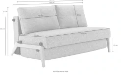 INNOVATION LIVING ™ Schlafsofa »Cubed Klappsofa, hochwertige Schlaffunktion, Design und extra Komfort« Frontauszug, sehr platzsparend, abgewinkelt Sitzen, waagerecht liegen