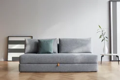 INNOVATION LIVING ™ Schlafsofa »Osvald hochwertige, leichtgängige Schlaffunktion, Design und Komfort« mit losen Rückenkissen, hochwertiger Sitzaufbau für tollen Sitzkomfort