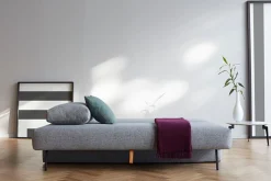 INNOVATION LIVING ™ Schlafsofa »Osvald hochwertige, leichtgängige Schlaffunktion, Design und Komfort« mit losen Rückenkissen, hochwertiger Sitzaufbau für tollen Sitzkomfort