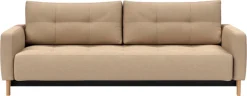 INNOVATION LIVING ™ Schlafsofa »Pyxis, 3-Sitzer Sofa mit extrabreiter Bettfunktion, Skandi-Design« Multifunktionssofa, extrabequem durch Taschenfederkern, Dauerschläfer
