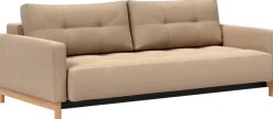 INNOVATION LIVING ™ Schlafsofa »Pyxis, 3-Sitzer Sofa mit extrabreiter Bettfunktion, Skandi-Design« Multifunktionssofa, extrabequem durch Taschenfederkern, Dauerschläfer