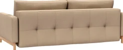 INNOVATION LIVING ™ Schlafsofa »Pyxis, 3-Sitzer Sofa mit extrabreiter Bettfunktion, Skandi-Design« Multifunktionssofa, extrabequem durch Taschenfederkern, Dauerschläfer