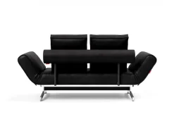 INNOVATION LIVING ™ 3-Sitzer »Ghia Schlafsofa, Multi-Wohlfühlsofa, Designfuß« eine große Liegefläche mit geringer Stellfläche, beidseitig abklappbar