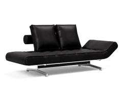 INNOVATION LIVING ™ 3-Sitzer »Ghia Schlafsofa, Multi-Wohlfühlsofa, Designfuß« eine große Liegefläche mit geringer Stellfläche, beidseitig abklappbar