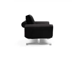 INNOVATION LIVING ™ 3-Sitzer »Ghia Schlafsofa, Multi-Wohlfühlsofa, Designfuß« eine große Liegefläche mit geringer Stellfläche, beidseitig abklappbar