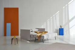 INNOVATION LIVING ™ 3-Sitzer »Luoma, große Liegefläche, Schlafsofa« Multifunktionssofa mit schmalen Armlehnen, Kontrastnähen, Bettfunktion