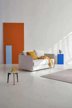 INNOVATION LIVING ™ 3-Sitzer »Luoma, große Liegefläche, Schlafsofa« Multifunktionssofa mit schmalen Armlehnen, Kontrastnähen, Bettfunktion