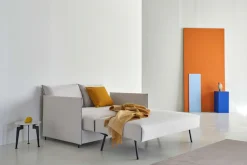 INNOVATION LIVING ™ 3-Sitzer »Luoma, große Liegefläche, Schlafsofa« Multifunktionssofa mit schmalen Armlehnen, Kontrastnähen, Bettfunktion