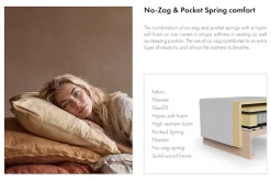 INNOVATION LIVING ™ 3-Sitzer »Newilla, Sofa mit Funktion in Cord oder Boucle-Bezug, bequem & modern« Pocket Spring Komfort, großer Stauraum, stabile Stahlkonstruktion