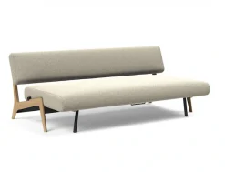 INNOVATION LIVING ™ 3-Sitzer »Nolis Retro Design, hochwertig, sehr bequem, Breite 213cm, Sitzvorzug« Große einheitliche Siztfläche, 60er Jahre Design neu aufgesetzt