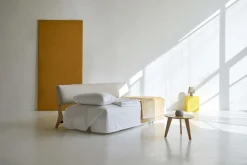 INNOVATION LIVING ™ 3-Sitzer »Nolis Retro Design, hochwertig, sehr bequem, Breite 213cm, Sitzvorzug« Große einheitliche Siztfläche, 60er Jahre Design neu aufgesetzt