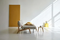 INNOVATION LIVING ™ 3-Sitzer »Nolis Retro Design, hochwertig, sehr bequem, Breite 213cm, Sitzvorzug« Große einheitliche Siztfläche, 60er Jahre Design neu aufgesetzt