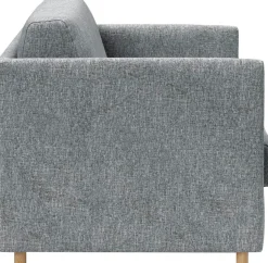 INNOVATION LIVING ™ 3-Sitzer »Olan Schlafsofa, innovativ und modern, kompakte Stellfläche« leichtgängiger Ausklappmechanismus; schmale Armlehnen, Eichenfüße
