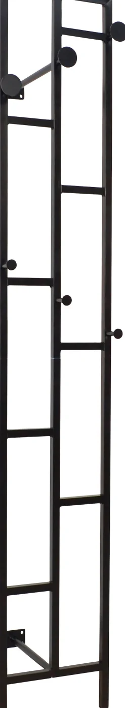 INOSIGN Wandgarderobe aus Metall, Höhe 180 cm, Wandmontage