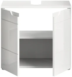 INOSIGN Waschbeckenunterschrank »CAPRI, Breite 63 cm, mit Siphonausschnitt,2 Türen & 1 Einlegeboden« WBU, Unterschrank, Badschrank, Badunterschrank, Waschbeckenschrank