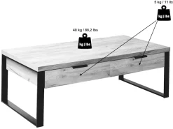 Jahnke Couchtisch »LOOP COFFEE«