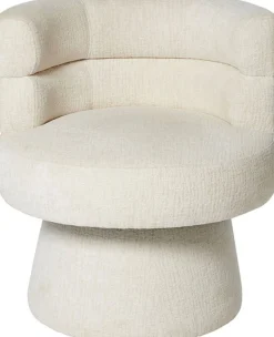 Jahnke Drehstuhl »STUDIO TWIST« () Sessel, Drehstuhl, 360° drehbar, Boucle-Stoff, bis 120 kg belastbar