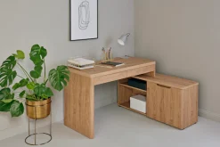 Jahnke Eckschreibtisch »LIBRE C 155 E« 1 Stk. tlg. wechselseitig montierbar, Breite ca. 140 cm
