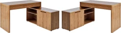 Jahnke Eckschreibtisch »LIBRE C 155 E« 1 Stk. tlg. wechselseitig montierbar, Breite ca. 140 cm