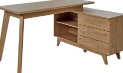 Jahnke Eckschreibtisch »LIBRE D 240 E« 1 Stk. tlg. wechselseitig montierbar, Breite ca. 140 cm