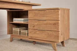 Jahnke Eckschreibtisch »LIBRE D 240 E« 1 Stk. tlg. wechselseitig montierbar, Breite ca. 140 cm