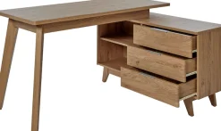 Jahnke Eckschreibtisch »LIBRE D 240 E« 1 Stk. tlg. wechselseitig montierbar, Breite ca. 140 cm