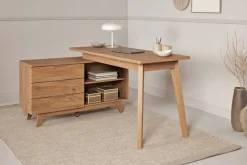 Jahnke Eckschreibtisch »LIBRE D 240 E« 1 Stk. tlg. wechselseitig montierbar, Breite ca. 140 cm