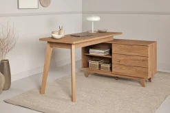 Jahnke Eckschreibtisch »LIBRE D 240 E« 1 Stk. tlg. wechselseitig montierbar, Breite ca. 140 cm