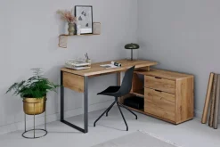 Jahnke Eckschreibtisch »LOOP C 150 E« 1 Stk. tlg. Eckschreibtisch, wechselseitig montierbar, viel Stauraum