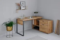 Jahnke Eckschreibtisch »LOOP C 150 E« 1 Stk. tlg. Eckschreibtisch, wechselseitig montierbar, viel Stauraum
