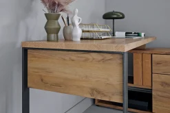 Jahnke Eckschreibtisch »LOOP C 150 E« 1 Stk. tlg. Eckschreibtisch, wechselseitig montierbar, viel Stauraum