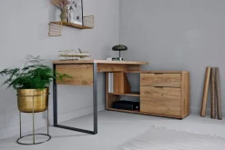 Jahnke Eckschreibtisch »LOOP C 150 E« 1 Stk. tlg. Eckschreibtisch, wechselseitig montierbar, viel Stauraum