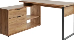 Jahnke Eckschreibtisch »LOOP C 150 E« 1 Stk. tlg. Eckschreibtisch, wechselseitig montierbar, viel Stauraum