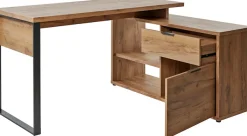 Jahnke Eckschreibtisch »LOOP C 150 E« 1 Stk. tlg. Eckschreibtisch, wechselseitig montierbar, viel Stauraum